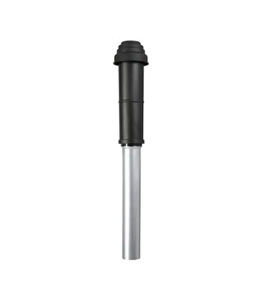 DDÖKÜM DİKEY BACA BEYAZ Ø60/100 NİTROMİX NCONDENSE